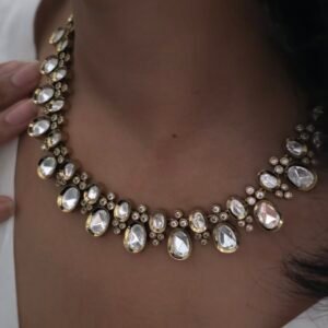 Pankti polki necklace