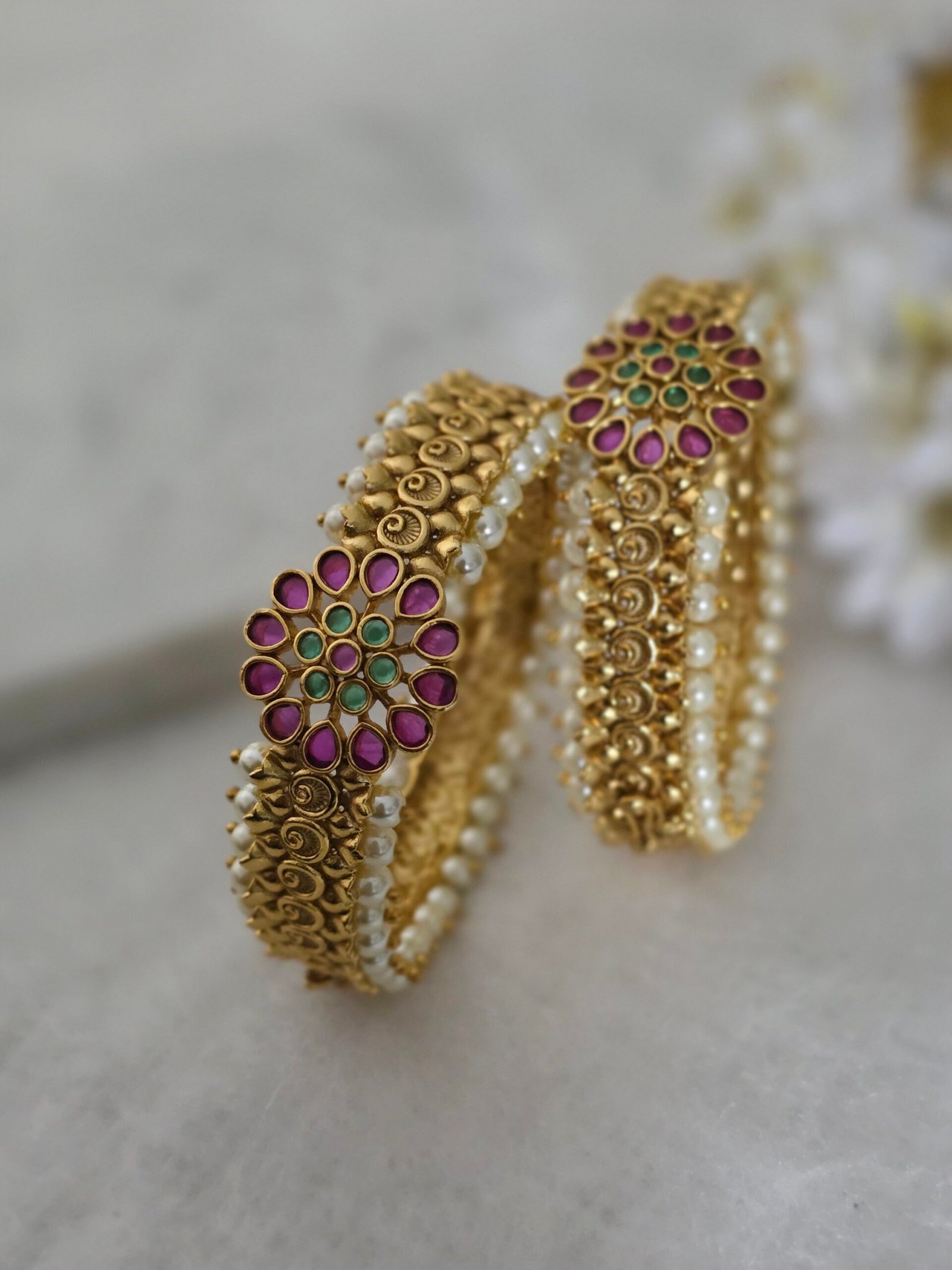 Rubaab vintage openable bangles