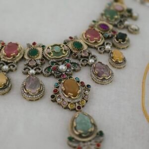 Isla semi-precious quartz necklace