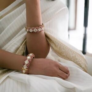 Prasang polki bangle
