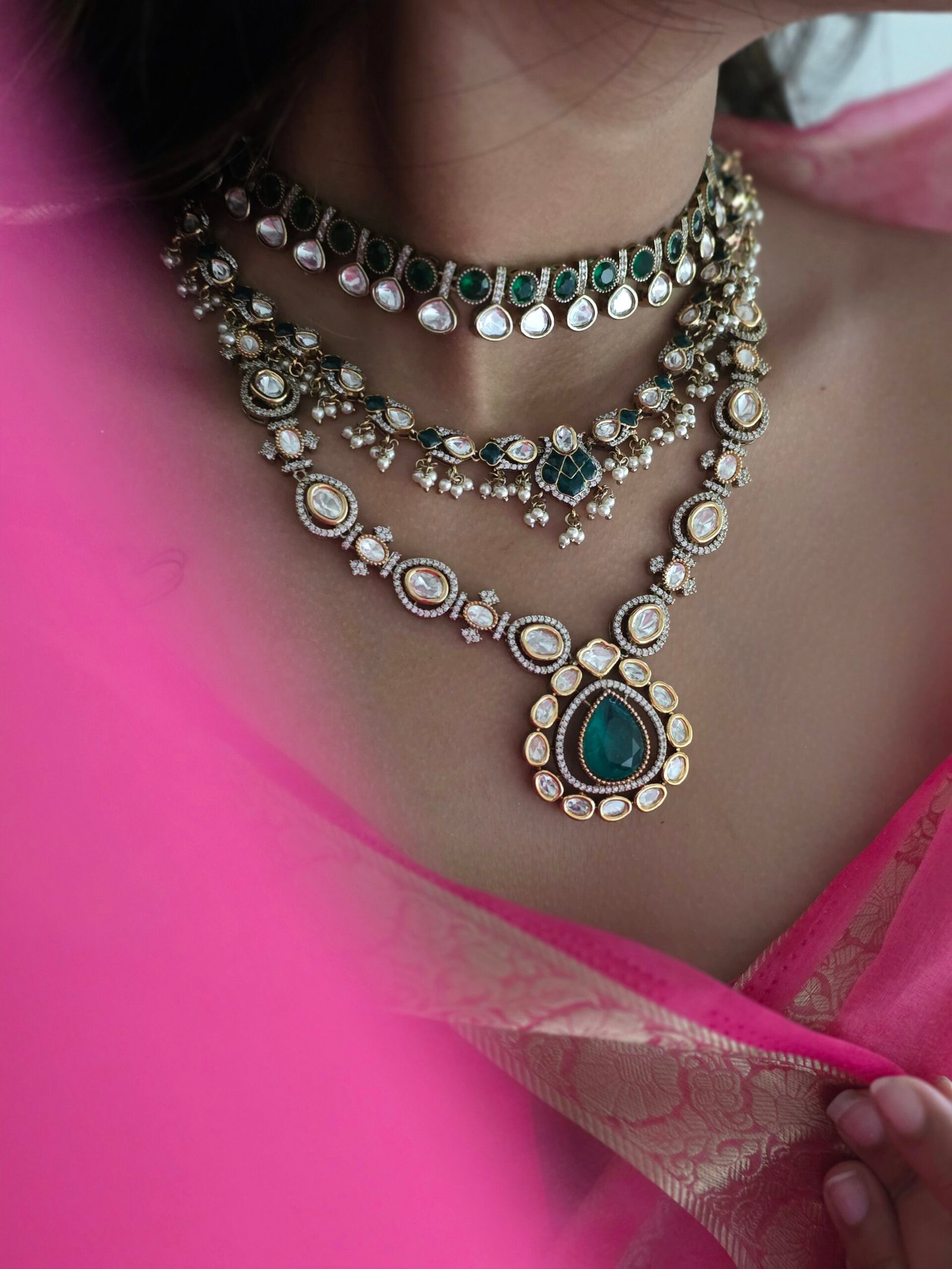 Rua polki necklace - Image 8