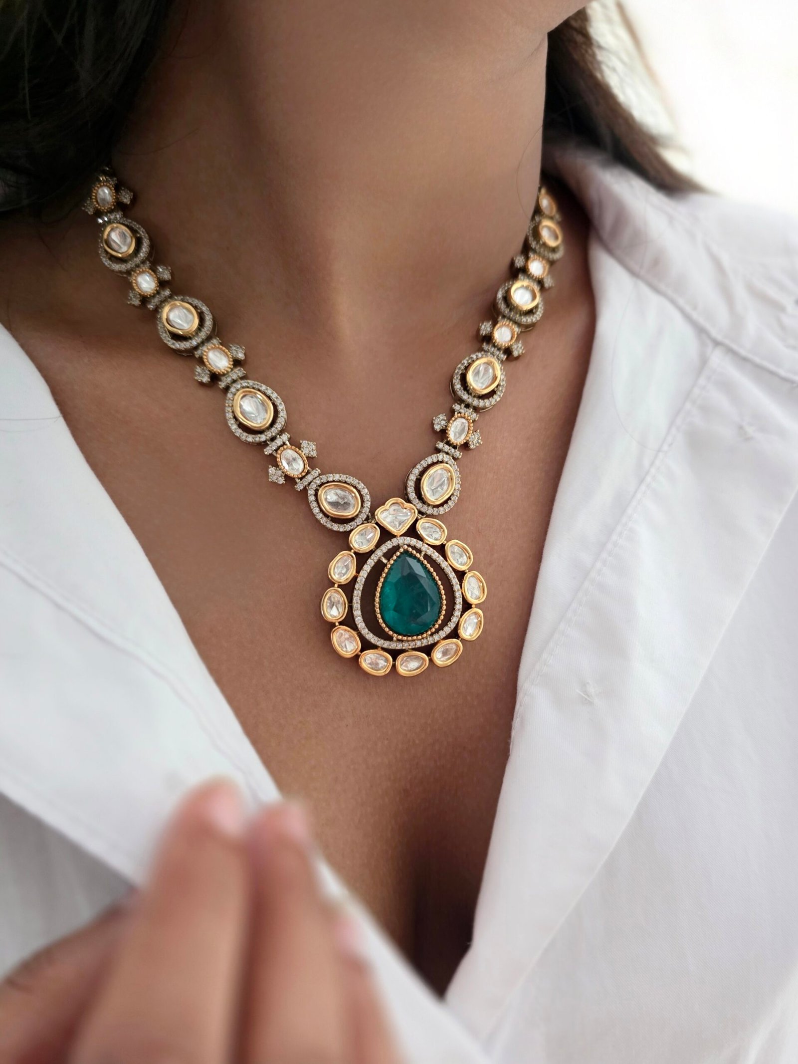 Rua polki necklace - Image 9