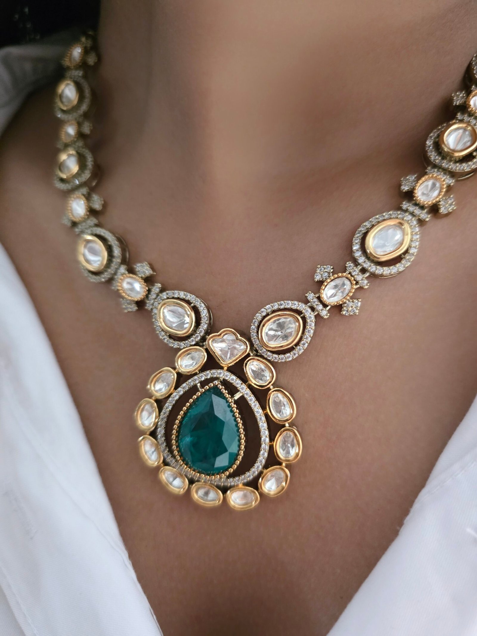 Rua polki necklace - Image 7