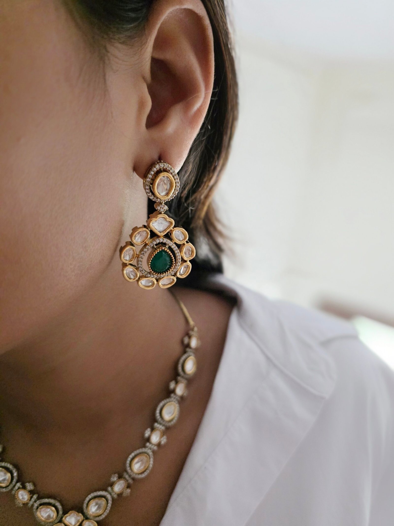 Rua polki necklace - Image 5