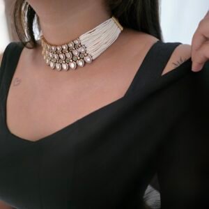 Zareena handcrafted choker