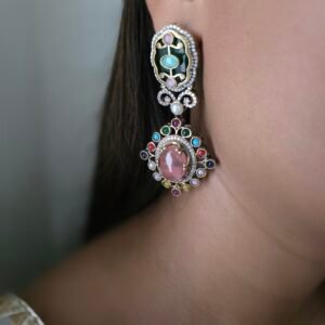 Avi semi-precious stone earrings